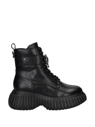 WOMEN'S AMPHIBIAN BOOT - BRACCIALINI BLACK - B75