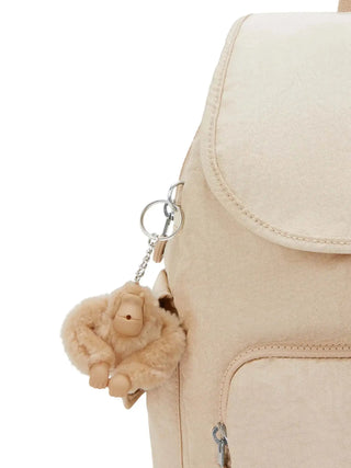 WOMEN'S BACKPACK - KIPLING BEIGE - KPK15641 5