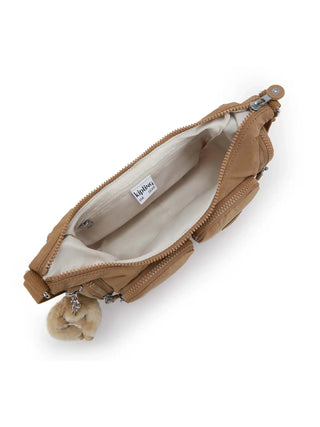 WOMEN'S SHOULDER BAG - KIPLING TAN - KPKI4333 5