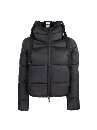 WOMEN'S DOWN JACKET - BLACK SUNSTRIPES - 25AD104 1