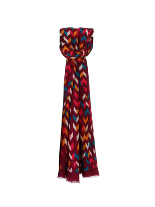 WOMEN'S SCARF - RED LUMBERJACK - A817