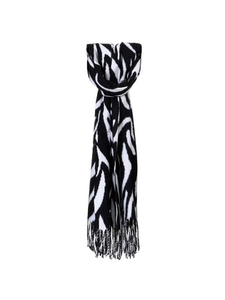 WOMEN'S SCARF - WHITE LUMBERJACK - D809