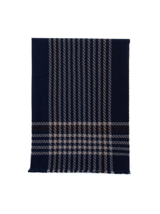 WOMEN'S SCARF - BLUE LUMBERJACK - U802