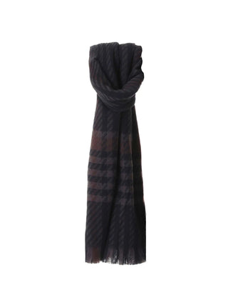 WOMEN'S SCARF - BLACK LUMBERJACK - U802