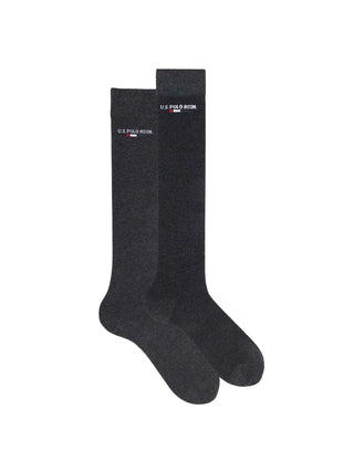 UNISEX SOCKS - US POLO ASSN. BLACK - CUP225UL