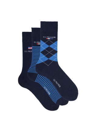 UNISEX SOCKS - US POLO ASSN. MULTI - CUP229UB