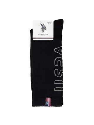 UNISEX SOCKS - US POLO ASSN. BLACK - US001UB 3