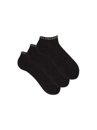 UNISEX SOCKS - US POLO ASSN. BLACK - US005US