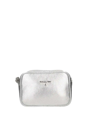 WOMEN'S SHOULDER BAG - PATRIZIA PEPE SILVER - 8B0071 L138 1