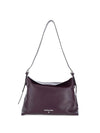WOMEN'S SHOULDER BAG - PATRIZIA PEPE PURPLE - 8B0257 L148 1