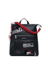 WOMEN'S BACKPACK - DESIGUAL BLACK - 25WAKP01 1