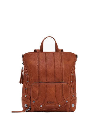 WOMEN'S BACKPACK - DESIGUAL BROWN - 25WAKP23