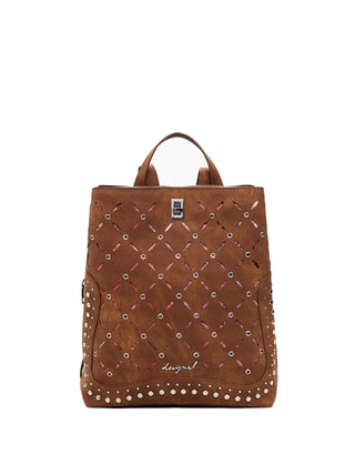 WOMEN'S BACKPACK - DESIGUAL BROWN - 25WAKP31