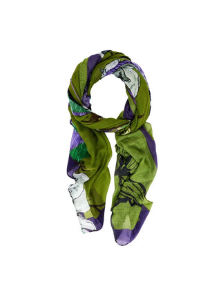 WOMEN'S SCARF - DESIGUAL GREEN - 25WAWA02