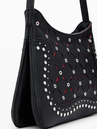 WOMEN'S SHOULDER BAG - DESIGUAL BLACK - 25WAXP38 4