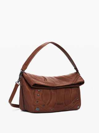 WOMEN'S HANDBAG - DESIGUAL BROWN - 25WAXPA8 2