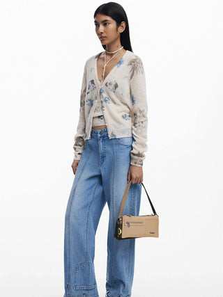 WOMEN'S HANDBAG - DESIGUAL BROWN - 25WAXPAF 5