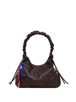WOMEN'S SHOULDER BAG - DESIGUAL BROWN - 25WAXPAY