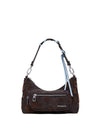 WOMEN'S HANDBAG - DESIGUAL BROWN - 25WAXPB9 1