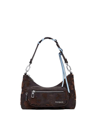WOMEN'S HANDBAG - DESIGUAL BROWN - 25WAXPB9