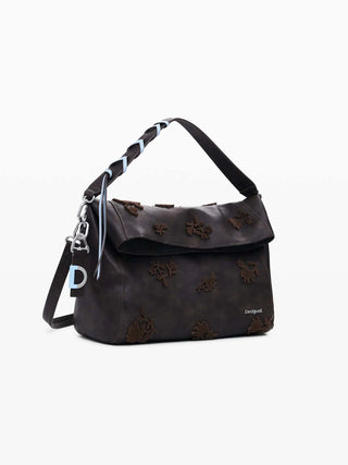 WOMEN'S HANDBAG - DESIGUAL BROWN - 25WAXPBA 2
