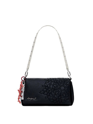 WOMEN'S SHOULDER BAG - DESIGUAL BLACK - 25WAXPBD