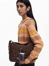 WOMEN'S SHOULDER BAG - DESIGUAL BROWN - 25WAXPBP 6