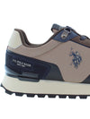 MEN'S SNEAKERS - US POLO ASSN. BROWN-BLUE - ARON009M/ETS1 5