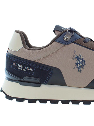 MEN'S SNEAKERS - US POLO ASSN. BROWN-BLUE - ARON009M/ETS1 5