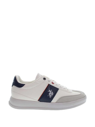 MEN'S SNEAKERS - US POLO ASSN. WHITE-BLUE - CAMPY004M/EYH1
