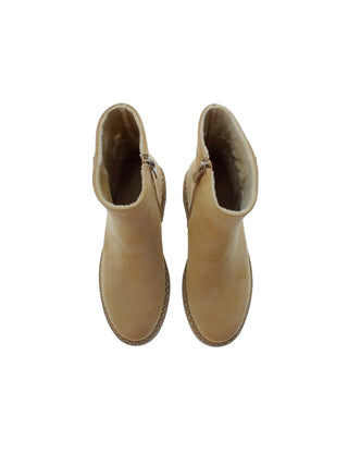 WOMEN'S ANKLE BOOT - US POLO ASSN. BEIGE - HANNAH002W/EH1 3