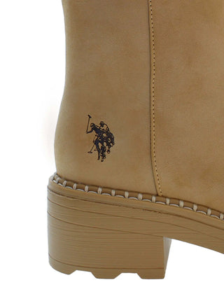 WOMEN'S ANKLE BOOT - US POLO ASSN. BEIGE - HANNAH002W/EH1 6