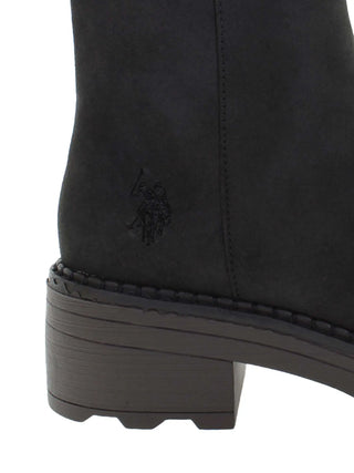 WOMEN'S ANKLE BOOT - US POLO ASSN. BLACK - HANNAH002W/EH1 6