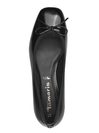 WOMEN'S BALLERINA - TAMARIS BLACK - 1-22301-43 4
