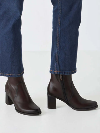 WOMEN'S ANKLE BOOTS - TAMARIS CAFFE - 1-25360-45 6