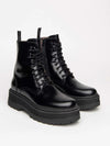 WOMEN'S AMPHIBIAN BOOT - NERO GIARDINI BLACK - I309190D 2
