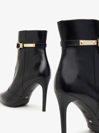 WOMEN'S ANKLE BOOTS - NERO GIARDINI BLACK - I410827DE 4