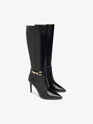 WOMEN'S BOOTS - NERO GIARDINI BLACK - I410828DE 2
