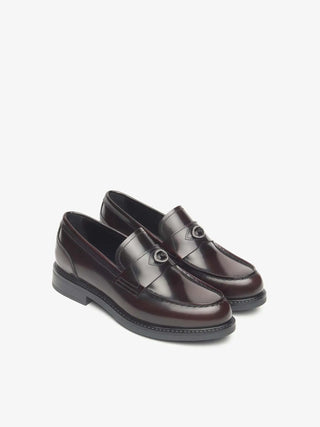 WOMEN'S LOAFER - NERO GIARDINI BORDEAUX - I513960D 2