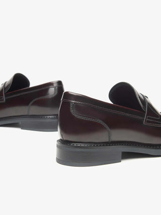 WOMEN'S LOAFER - NERO GIARDINI BORDEAUX - I513960D 4