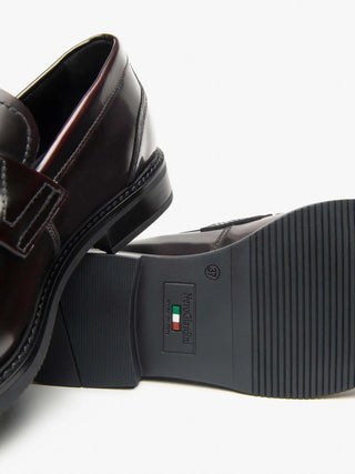 WOMEN'S LOAFER - NERO GIARDINI BORDEAUX - I513960D 5