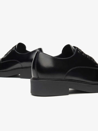 WOMEN'S LACE-UP SHOES - NERO GIARDINI BLACK - I513972D 4