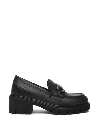 WOMEN'S LOAFER - NERO GIARDINI BLACK - I513980D