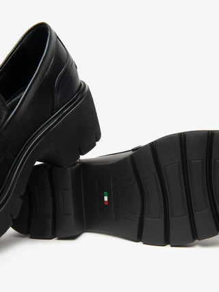 WOMEN'S LOAFER - NERO GIARDINI BLACK - I513980D 5