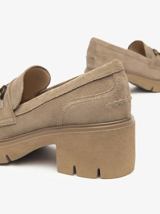 WOMEN'S LOAFER - NERO GIARDINI BEIGE - I513984D 4