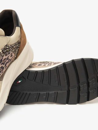 WOMEN'S SNEAKERS - BLACK GIARDINI SAND - I514060D 5