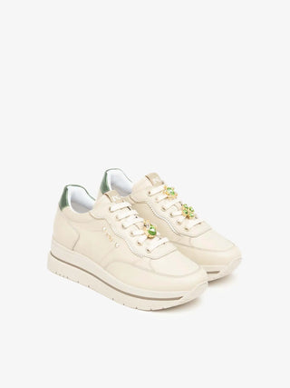 WOMEN'S SNEAKERS - NERO GIARDINI WHITE - I514103D 2