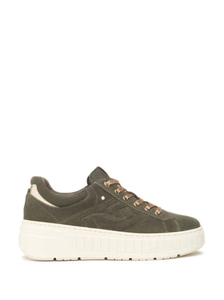 WOMEN'S SNEAKERS - NERO GIARDINI GREEN - I514201D
