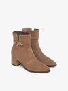 WOMEN'S ANKLE BOOTS - NERO GIARDINI BROWN - I514332D 2