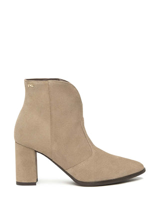 WOMEN'S ANKLE BOOTS - NERO GIARDINI BEIGE - I514342D 1